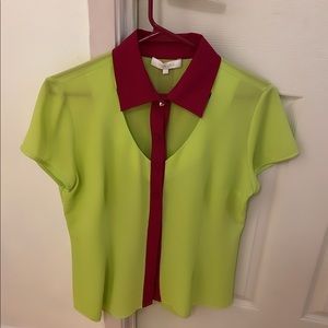 Dressy blouse see through fabric
